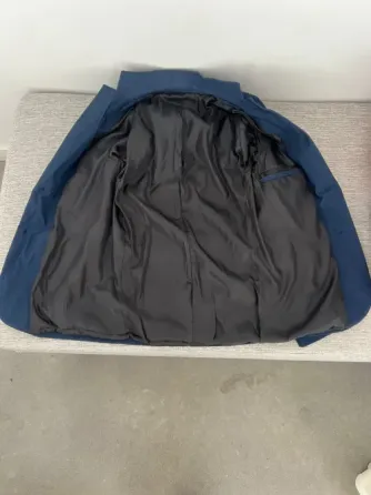 Saco para fiestas Azul Marino Villa Devoto