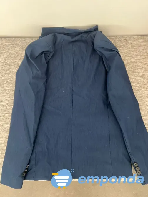 Saco para fiestas Azul Marino Villa Devoto - imagen 4