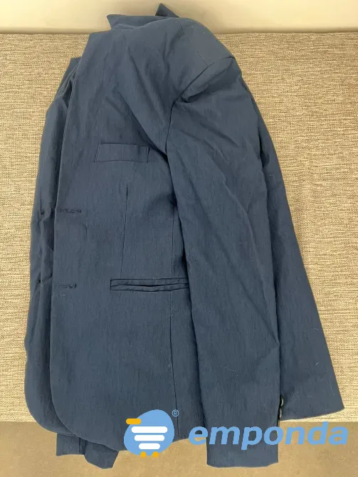 Saco para fiestas Azul Marino Villa Devoto - imagen 2