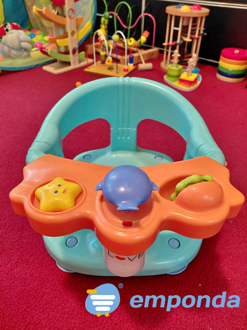 Sillita aro de baño bebe LOVE Villa del Parque - imagen 1