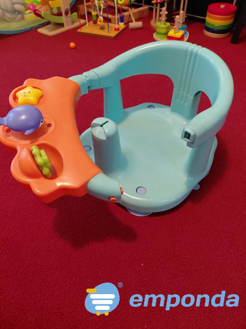 Sillita aro de baño bebe LOVE Villa del Parque - imagen 2