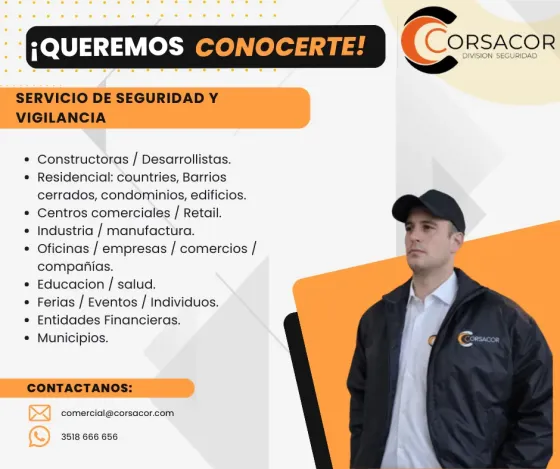 Servicio de limpieza mantenimiento y seguridad. Córdoba