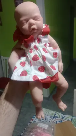 Muñeca Silicona Reborn 37 cm Quilmes