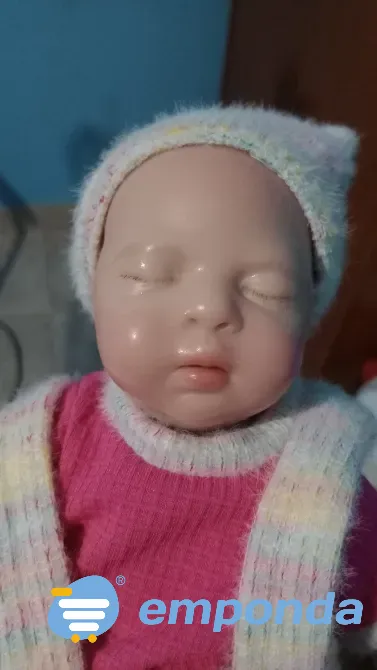 Reborn de silicona 35 cm Quilmes - imagen 1