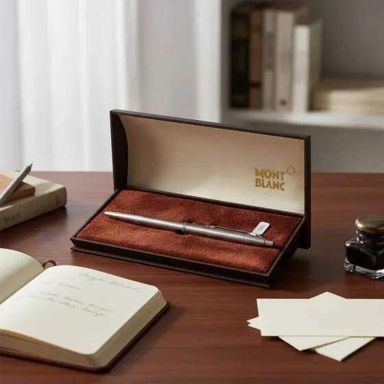 Mоntblаnс Noblesse Bolígrafo de acero inoxidable vintage com Palermo