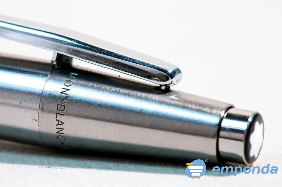 Mоntblаnс Noblesse Bolígrafo de acero inoxidable vintage com Palermo - imagen 3