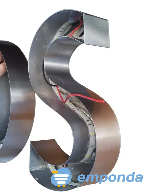 Marcas de autos en acero inoxidable Lanús - imagen 3