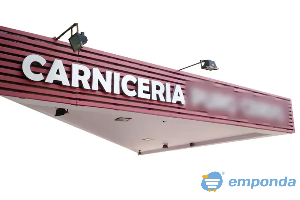 Carteles corpóreos de acero Lanús - imagen 1