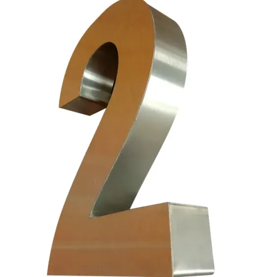 Número de acero para la pared Lanús