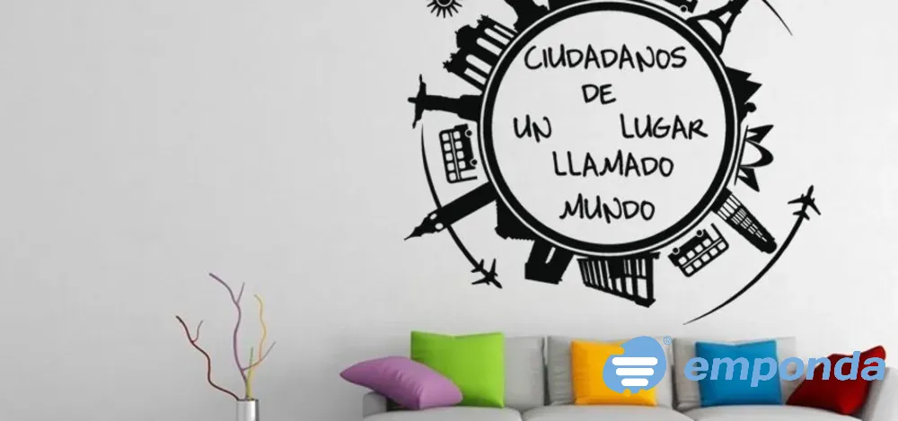 Impresión de vinilo para ver para adentro Lanús - imagen 1