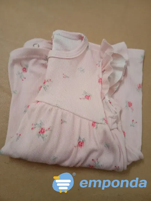 Vestido de bebe con body abajo. IMPECABLE Floresta - imagen 4