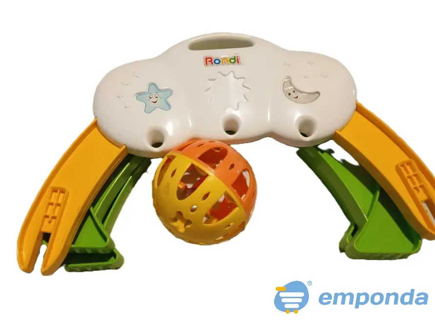 Gimnasio para Bebes Activity Gym con sonajero “Rondi” Floresta - imagen 6