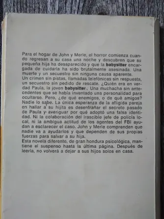 Libro Babysitter sin pasado Floresta