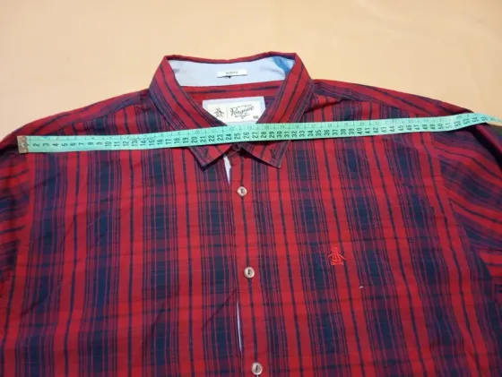 Camisa slim fit Penguin de hombre. IMPECABLE Floresta