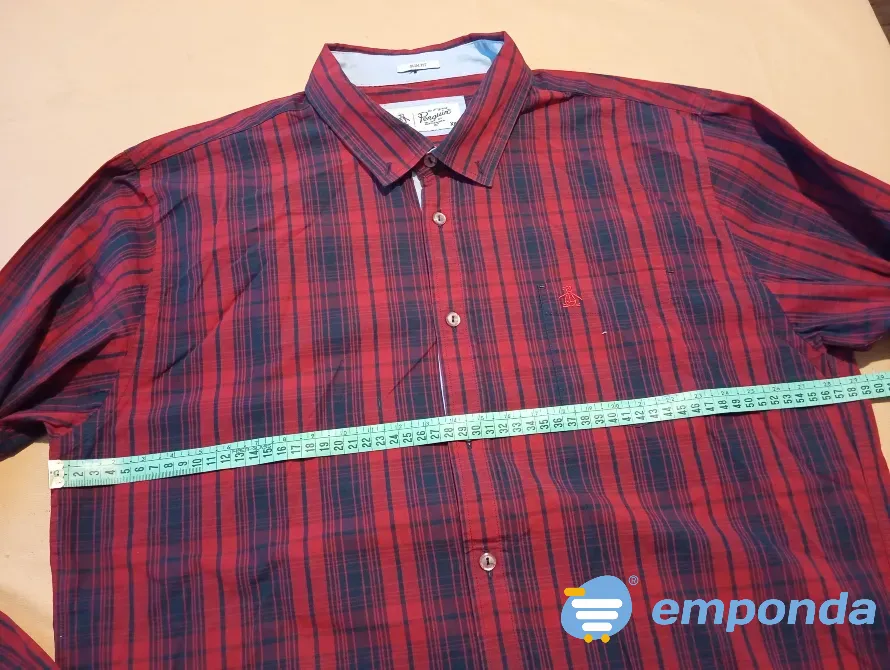 Camisa slim fit Penguin de hombre. IMPECABLE Floresta - imagen 2