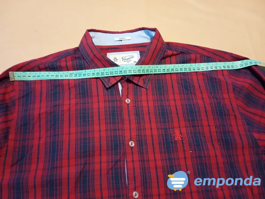 Camisa slim fit Penguin de hombre. IMPECABLE Floresta - imagen 3