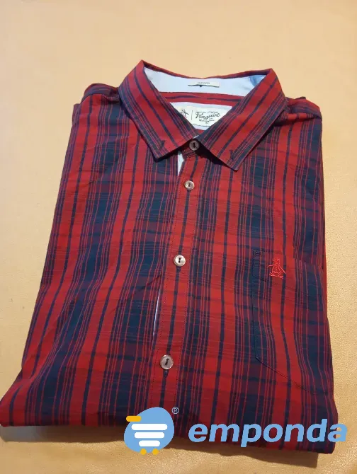 Camisa slim fit Penguin de hombre. IMPECABLE Floresta - imagen 5