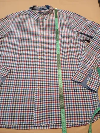 Camisa para hombre Richards. Manga larga. Impecable Floresta