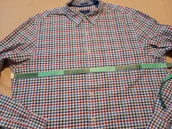 Camisa para hombre Richards. Manga larga. Impecable Floresta