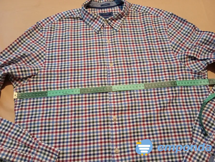 Camisa para hombre Richards. Manga larga. Impecable Floresta - imagen 2