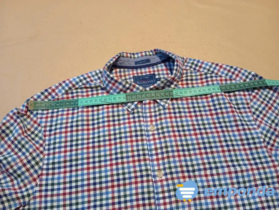 Camisa para hombre Richards. Manga larga. Impecable Floresta - imagen 3