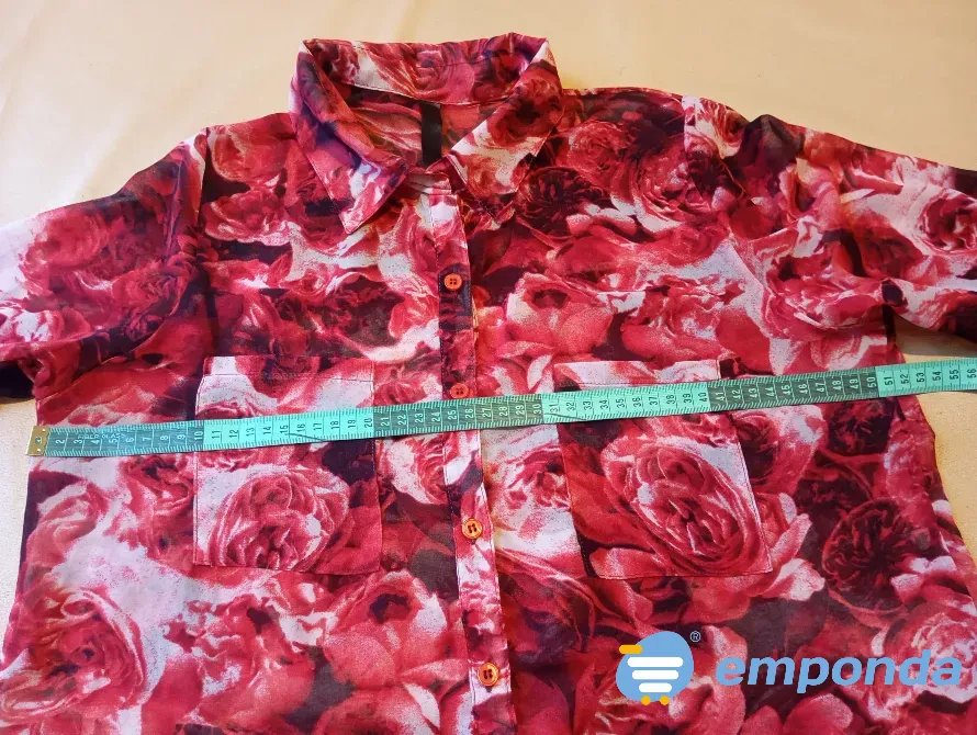 Camisa floreada manga ¾. Impecable Floresta - imagen 2