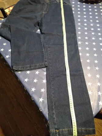 Pantalon rigido clasico de Jean, estilo maternal. IMPECABLE Floresta