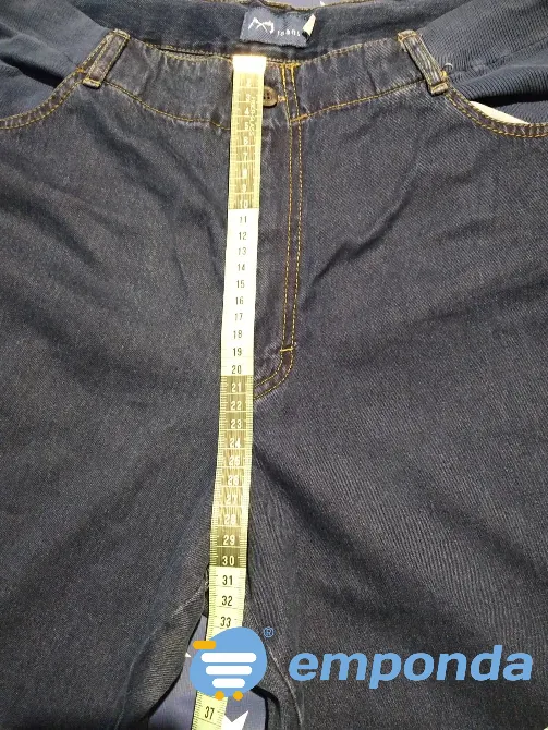 Pantalon rigido clasico de Jean, estilo maternal. IMPECABLE Floresta - imagen 4