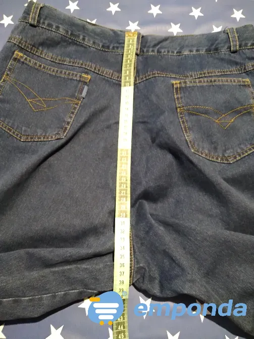 Pantalon rigido clasico de Jean, estilo maternal. IMPECABLE Floresta - imagen 5