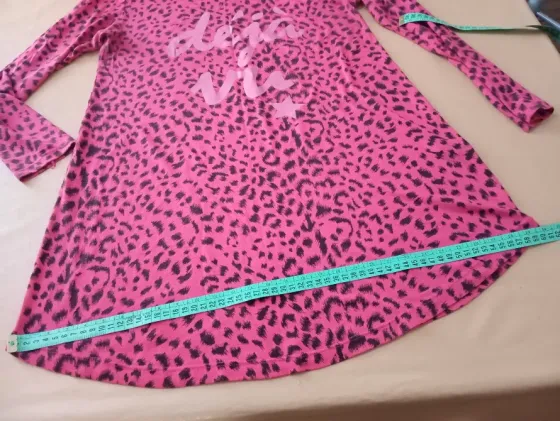 Camison manga larga, animal print Floresta