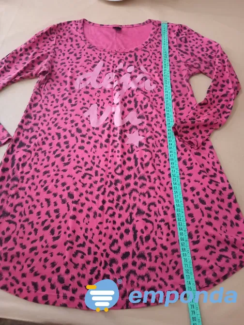 Camison manga larga, animal print Floresta - imagen 1