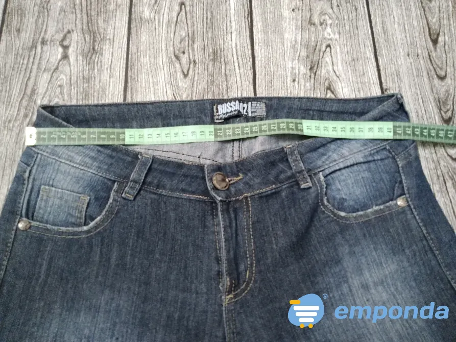 Jean, pantalon semi elastizado, semi chupin “I. Bussa” Floresta - imagen 2