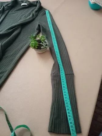 Saco abierto irregular con bolsillos Floresta