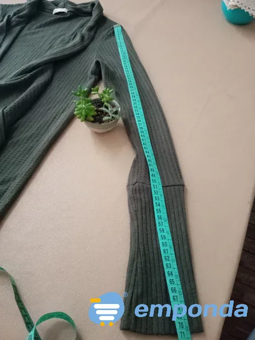 Saco abierto irregular con bolsillos Floresta - imagen 2