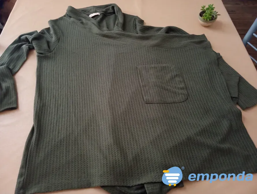 Saco abierto irregular con bolsillos Floresta - imagen 4