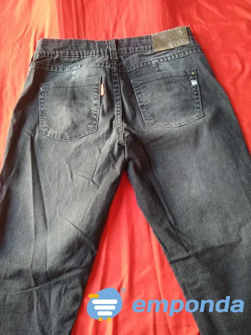 Jean, pantalon elastizado “Taverniti”. Tiro medio. IMPECABLE Floresta - imagen 6