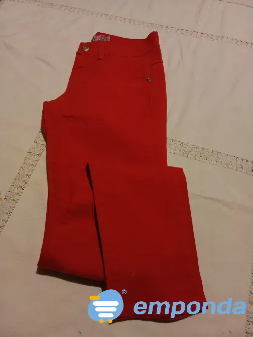Pantalon de jean, semi elastizado, tiro bajo. NUEVO Floresta - imagen 5