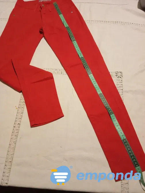 Pantalon de jean, semi elastizado, tiro bajo. NUEVO Floresta - imagen 1