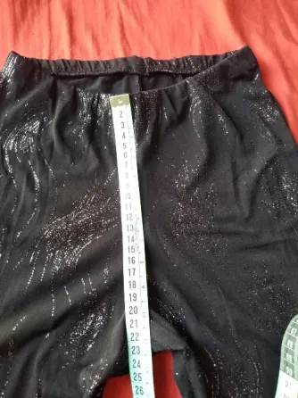 Calza de fiesta con brillo. IMPECABLE Floresta