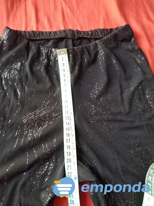 Calza de fiesta con brillo. IMPECABLE Floresta - imagen 4