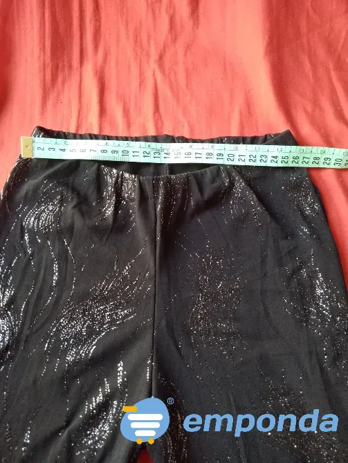 Calza de fiesta con brillo. IMPECABLE Floresta - imagen 2