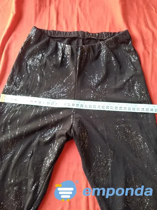 Calza de fiesta con brillo. IMPECABLE Floresta - imagen 3