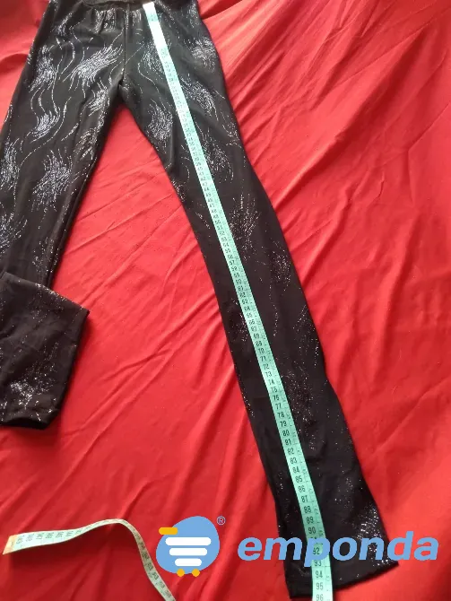 Calza de fiesta con brillo. IMPECABLE Floresta - imagen 1