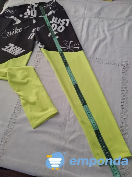 Calza deportiva combinada, cintura faja de buena calidad Floresta - imagen 1