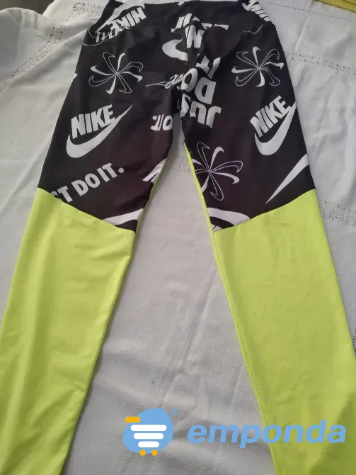 Calza deportiva combinada, cintura faja de buena calidad Floresta - imagen 5