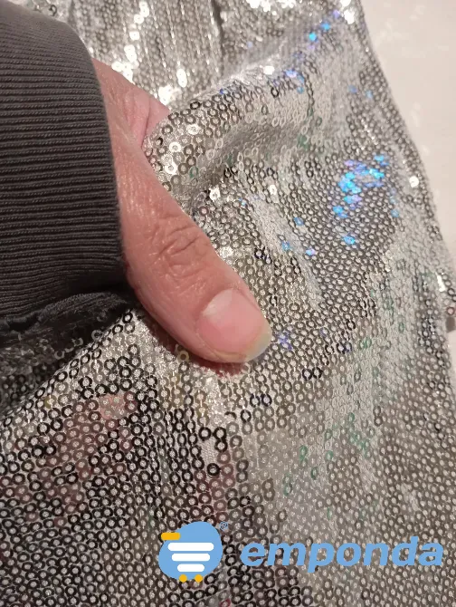 Musculosa, vestido corto con lentejuelas Floresta - imagen 6