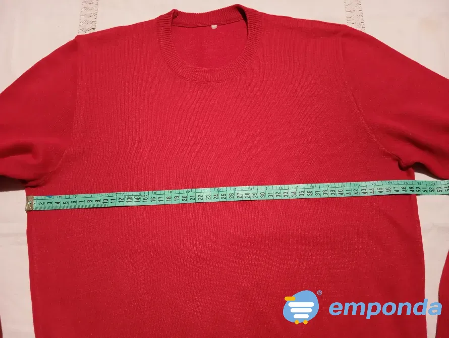 Sweater, saquito escote redondo super fino. IMPECABLE Floresta - imagen 2