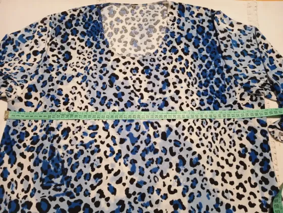 Camisola de dama, elegante, manga de 3/4 Floresta