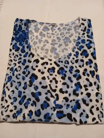 Camisola de dama, elegante, manga de 3/4 Floresta