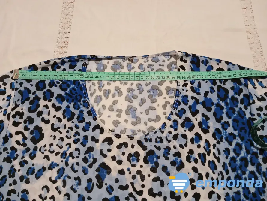 Camisola de dama, elegante, manga de 3/4 Floresta - imagen 3